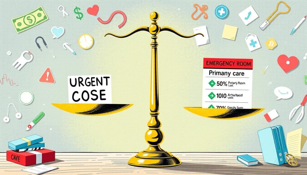 urgent care cost comparison